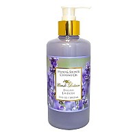 Camille Beckman Hand and Shower Cleansing Gel, English Lavender, 13 Ounce