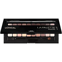 L'Oral Paris Makeup Colour Riche Eye 'La Palette Nude' Eye Shadow Palette with Brush, 112 Nude Intense, 0.62 oz.