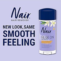 Nair Glide On Hair Removal Cream, Arm and Binkini Hair Remover, 3.3 Oz Stick, Packaging may vary