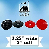 G.B.S Soft Scalp Massage Brush for Women and Men, Red and Black 4 Pack