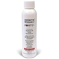 Keratin Forte Keratin Brazilian Keratin Hair Blowout Treatment Extra Strength 120ml Enhanced Formula for Curly Hair By Keratin Research with Moroccan Argan oil Queratina Brasilera Tratamiento Forte