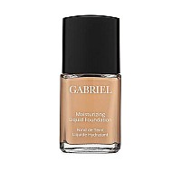 Gabriel Cosmetics Moisturizing Liquid Foundation (Warm Beige), 1 Fl Oz., Natural, Paraben Free, Vegan, Gluten-Free, Cruelty-Free, Non Gmo, Infused With Vitamins A & E, Full Coverage.