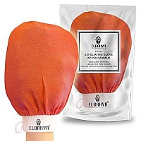 Elbahya Exfoliating Mitt Body Kessa Hammam (Orange Pack of 1)