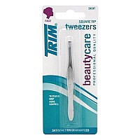 Trim Tweezr Square Size Ea Trim Square Tip Tweezers 53100 1Ct