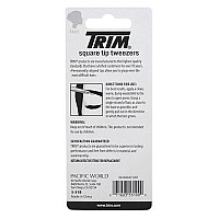 Trim Tweezr Square Size Ea Trim Square Tip Tweezers 53100 1Ct