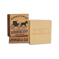 Honest Amish Natural Lavender And Clove Soap Bar