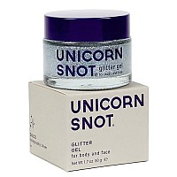 Unicorn Snot Holographic Body Glitter Gel for Body, Face, Hair - Vegan & Cruelty Free - 1.7 oz (Disco)