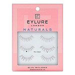 Eylure Naturals False Eyelashes Multipack, Style No. 020 Black , Reusable, Adhesive Included, 3 Pair