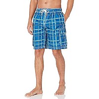 Kanu Surf Mens Infinite Swim Trunks (Regular Extended Sizes), Miles Royal, 5X