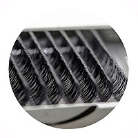 EMILYSTORES Eyelash Extensions 0.25mm Thickness D Curl Length 14mm Silk Mink Fake Eye Lashes In One Tray