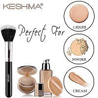 Duo Fiber Stippling Brush By Keshima - Premium Stipple Brush, Best Liquid Foundation Brush, Blending Brush, Face Brush