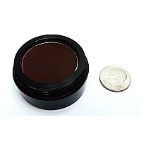 Pure Ziva Matte Chocolate Truffle Brown Cake Eyeliner & Eyeshadow, Water Activated Pressed Powder; Gluten & Cruelty Free