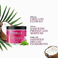 Mielle Organics Babassu & Mint Deep Conditioner with Protein, Moisturizing & Conditioning Deep Treatment, Hydrating Repair for Dry, Damaged, & Frizzy Hair, 8-Ounces