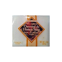 Trader Joe's Oatmeal & Honey Soap Pure Vegetable Soap 2 pack = 4 bars total