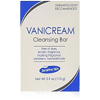 Vanicream Cleansing Bar, Fragrance Free - 3.9 Ounce (Pack of 6)