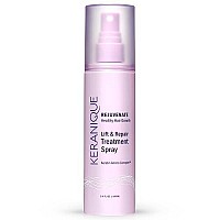 Keranique Lift And Repair Treatment Spray, Keratin Hair Treatment Instant Volume And Body Amino Complex, Free Of Sulfates, Dyes And Parabens, Unscented, 3.4 Fl Oz, 1 Pack (40041-3.4 Fl. Oz.)