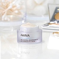 AHAVA Dead Sea Age Control Brightening Anti Fatigue Eye Cream, 0.51 Fl Oz