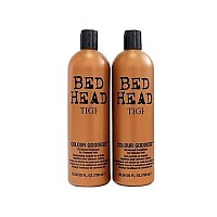 Bed Head By TIGI Colour Goddess Shampoo And Conditioner For Coloured Hair 25.35 Fl Oz 2 Count, Clean