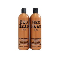 Bed Head By TIGI Colour Goddess Shampoo And Conditioner For Coloured Hair 25.35 Fl Oz 2 Count, Clean