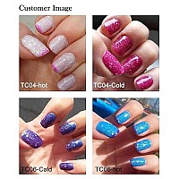 AIMEILI Temperature Color Mood Changing Soak Off Chameleon Gel Nail Polish Set Of 6pcs X 10ml- Kit Set 13