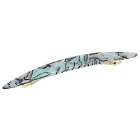 France Luxe Oblong Long and Skinny Barrette - South Sea