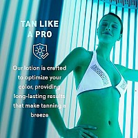 Indoor Tanning Lotion | Body Tanning Lotion | Natural Sun Tan Lotion | Moisturizer Tanning Lotion For Long-Lasting Tan | Just Nutritive | 8 Oz