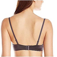 Maidenform Underwire Demi Bra, Best Push-Up Bra With Wonderbra Technology, Smoothing Lace-Trim Bra With Push-Up Cups, Rising Smokegentle Peach, 38C