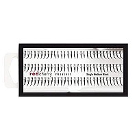 RED CHERRY Lashes Single Medium Black by Red Cherry