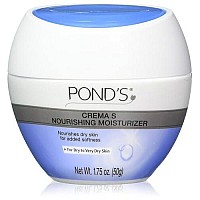 Pond's Crema S Nourishing Moisturizing Cream Travel Size 1.75 oz. Jar (Pack Of 3)