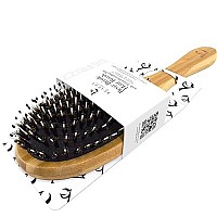 Beauty by Earth Boar Hair Brush for Fine Hair - Boar Bristle Hair Brush for Thick Hair - Boar Brush for Fine Hair - Mens Hair Brush for Thin Hair - Boars Hair Brush for Women - Boar Brush with Pins