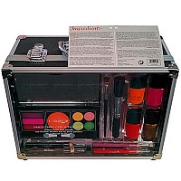 Cameo Train Makeup Kit With Reusable Aluminum Case Gift Set