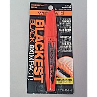 Wet n Wild Mega Impact Mascara, C151A Blackest Black