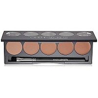 Cinema Secrets Pro Cosmetics Ultimate Foundation 5-In-1 Pro Palette, 500A Series