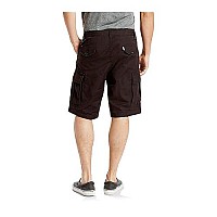 Levis Mens Carrier Cargo Short, Blackripstop, 29