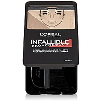 Loral Paris Infallible Pro Contour Palette, Light/Clair, 0.24 Oz.