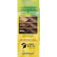 Garnier Nutrisse Nourishing Hair Color Creme 3 Packaging May Vary, 60 Light Natural Brown (Acorn)