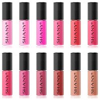 Shany All That She Wants - Set Of 12 Matte, Pearl, And Shimmer Mini Lipgloss Set