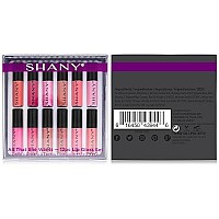 Shany All That She Wants - Set Of 12 Matte, Pearl, And Shimmer Mini Lipgloss Set