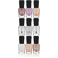 ZOYA Mini Pro Kit Coat, Assorted,0.25 Fl Oz (Pack of 9)