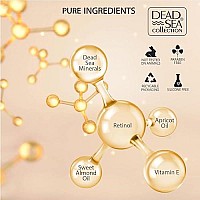 Dead Sea Collection Anti-Wrinkle Day Cream for Face with Retinol - Anti Aging - Skin Care with Sea Minerals - Nourishing, Moisturizer, Hydrating and Smoothing Face Cream (1.69 fl.oz)