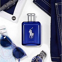 Ralph Lauren Polo Blue Eau De Parfum Spray For Men, 4.2 Ounce