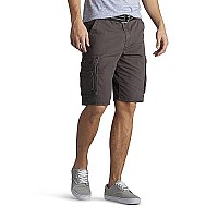 Lee Mens Dungarees New Belted Wyoming Cargo Shorts, Shiner, 42 Us