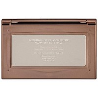 Sorme Cosmetics Accented Hues Eyeshadow Palette in Warm (0.64oz) | 8 Pans of Metallic, Shimmer, and Matte Eyeshadows | With Dual-Ended Makeup Brush Applicator | Blendable and Crease-proof Eye Makeup