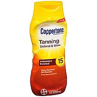 Coppertone Tanning Lotion SPF 15 8 oz (Pack of 2)