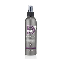 Design Essentials Natural Bamboo & Silk HCO Strengthening Leave-In Conditioner For All Hair Types, Pink, 8 Fl Oz