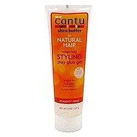 Cantu Natural Hair Styling Gel Stay Extreme Hold Tube, 8 Oz