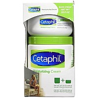 Cetaphil Cream - 2 Pack - 28.8 Oz Total - 20 Oz Jar And 8.8 Oz Jar