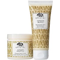 Origins Body Care Sets/kits,ginger Souffle Body Cream & Ginger Burst Savory Body Wash