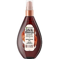 Garnier Whole Blends Smoothing Oil, Coconut Oil & Cocoa Butter Extracts 3.4 Fl Oz (1 Count)