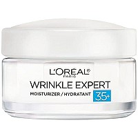 L'Oreal Paris Wrinkle Expert 35+ Anti-Aging Face Moisturizer with Collagen, Non-Greasy, Suitable for Sensitive Skin, 1.7 oz